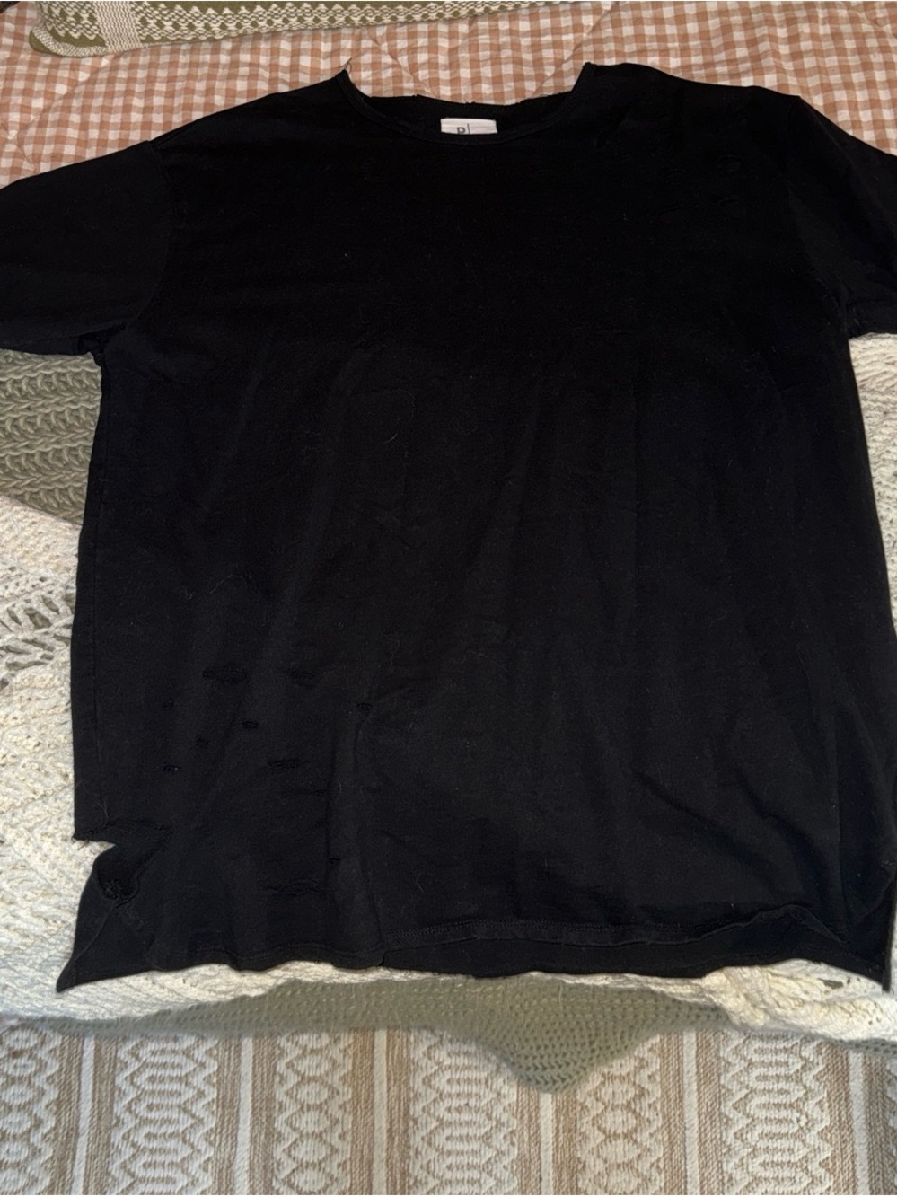 Men's Black Crewneck T-Shirt - Classic Everyday Tee